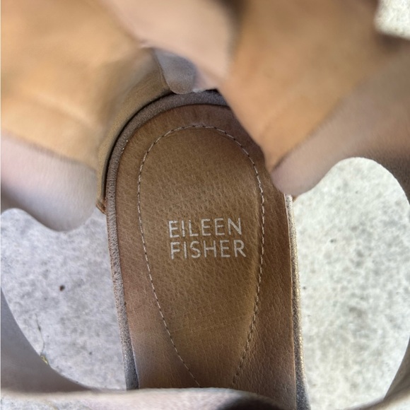Eileen Fisher Sport Metallic Suede Sneaker Sandal, size 9 - Picture 9 of 14